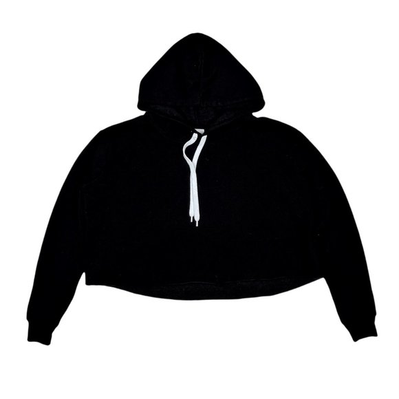 (Up To 50% Off SALE) Streetwear Society Cropped Hoodie With Pullstring - Picture 1 of 3